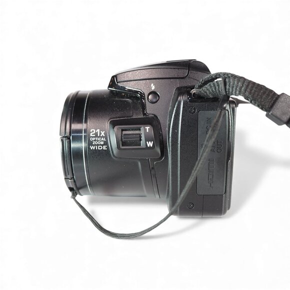 Nikon Coolpix L120 14.1MP Digital Camera - Black - Picture 3 of 10